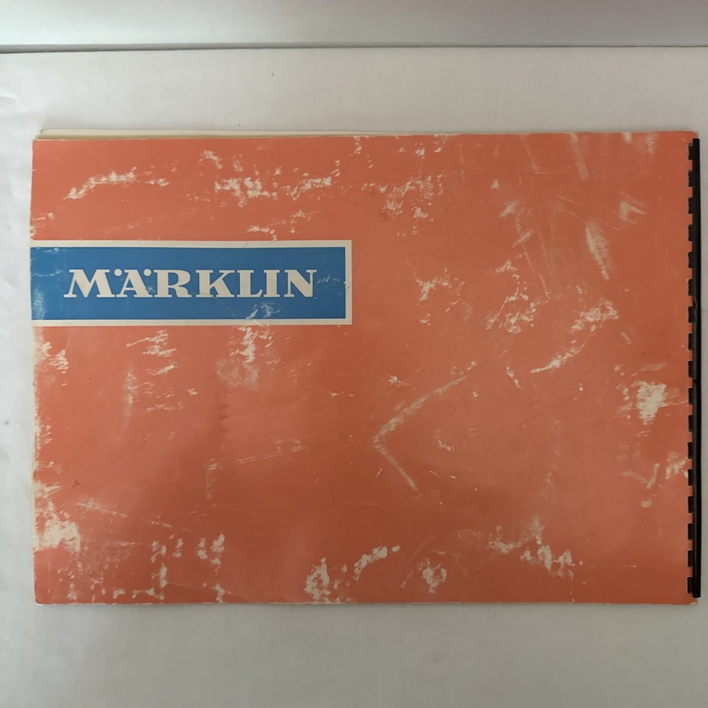Vintage Marklin HO Gauge Track Layout Plans Book 0329 Model Train Catalog 1960s - Picture 2 of 6